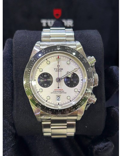 TUDOR BLACK BAY CHRONOGRAPH PANDA DIAL 41MM AUTOMATIC WATCH  