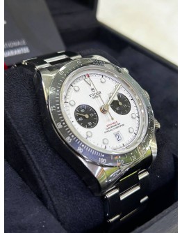 TUDOR BLACK BAY CHRONOGRAPH PANDA DIAL 41MM AUTOMATIC WATCH  