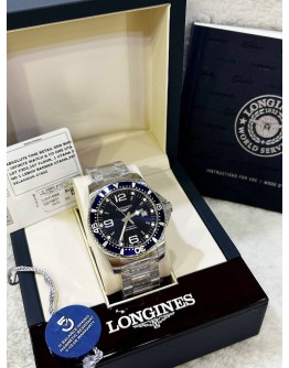 LONGINES HYDROCONQUEST REF L3.841.4.96.6 BLUE DIAL 44MM AUTOMATIC WATCH