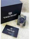 TAG HEUER AQUARACER LADY REF WAY131S BLUE MOTHER OF PEARL DIAL 35MM QUARTZ WATCH 