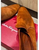 SALVATORE FERRAGAMO SUEDE LOAFERS 