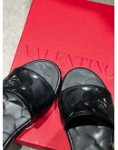 VALENTINO GARAVANI ROSE JELLY SLIDE SANDAL 