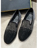 LOUIS LEEMAN CRYSTAL LOAFERS 