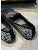LOUIS LEEMAN CRYSTAL LOAFERS 
