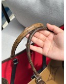 LOUIS VUITTON ON THE GO GM IN REVERSE MONOGRAM CANVAS HANDLE TOTE BAG