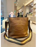 PRADA VITELLO PHENIX BUCKET CROSSBODY BAG   