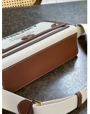 BURBERRY HORSEFERRY PRINT CANVAS NOTE CROSSBODY BAG