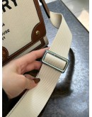 BURBERRY HORSEFERRY PRINT CANVAS NOTE CROSSBODY BAG