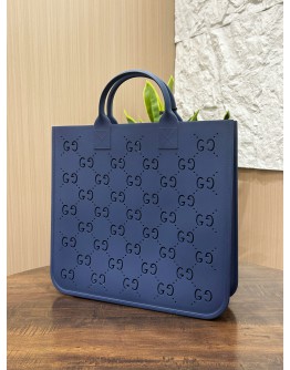 GUCCI KIDS CUT OUT GG RUBBER TOTE BAG 