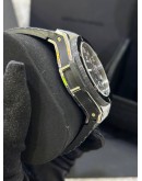 HUBLOT BIGBANG ORIGINAL STEEL CERAMIC CHRONOGRAPH WATCH 44MM AUTOMATIC WATCH 