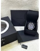 HUBLOT BIGBANG ORIGINAL STEEL CERAMIC CHRONOGRAPH WATCH 44MM AUTOMATIC WATCH 