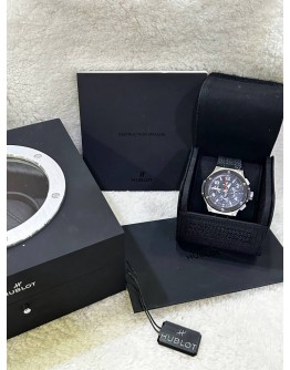 HUBLOT BIGBANG ORIGINAL STEEL CERAMIC CHRONOGRAPH WATCH 44MM AUTOMATIC WATCH 