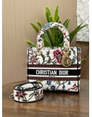 CHRISTIAN DIOR MEDIUM LADY DIOR D-LITE JARDIN BOTANIQUE