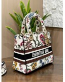 CHRISTIAN DIOR MEDIUM LADY DIOR D-LITE JARDIN BOTANIQUE