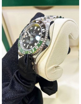 ROLEX GMT MASTER II DATE REF 116710LN UPGRADE SPRITE 40MM AUTOMATIC WATCH