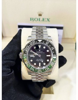 ROLEX GMT MASTER II DATE REF 116710LN UPGRADE SPRITE 40MM AUTOMATIC WATCH