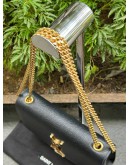 YSL YVES SAINT LAURENT SMALL KATE GOLD CHAIN CROSSBODY SHOULDER BAG IN GRAINED CALF LEATHER
