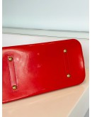 LOUIS VUITTON X STEPHAN SPROUSE ROSES PRINTS LIMITED SPECIAL SEASONAL EDITION SERIES GM ALMA IN MONOGRAM VERNIS LEATHER HANDBAG