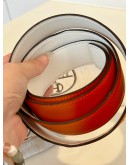 HERMES LIMITED EDITION 925 HIDDEN H BUCKLE REVERSIBLE BELT