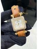 AP AUDEMARS PIGUET DEVA GOLD LADIES DIAMONDS QUARTZ WATCH