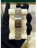 ROLEX DATEJUST 36 HALF 18K 750 YELLOW GOLD REF 16013 CHAMPAGNE DIAL 36MM AUTOMATIC WATCH