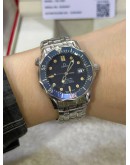 OMEGA SEAMASTER DIVER 300M REF 196.1502 BLUE DIAL 36MM QUARTZ WATCH