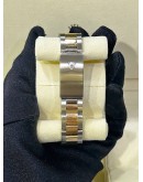 ROLEX OYSTER PERPETUAL DATE HALF 18K 750 YELLOW GOLD REF 15223 CHAMPAGNE DIAL 34MM AUTOMATIC WATCH