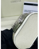 OMEGA SEAMASTER DIAMONDS WHITE MOTHER OF PEARL REF 2509.75 36MM AUTOMATIC WATCH