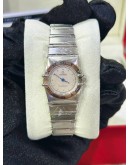OMEGA CONSTELLATION LADIES REF 795.1080 SILVER DIAL 22MM QUARTZ WATCH