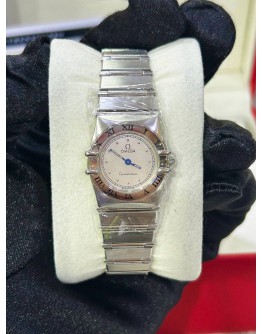 OMEGA CONSTELLATION LADIES REF 795.1080 SILVER DIAL 22MM QUARTZ WATCH