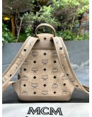 MCM STAR SIDE STUDS STUDDED SMALL BACKPACK