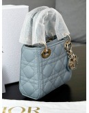 CHRISTIAN DIOR MICRO LADY DIOR GHW