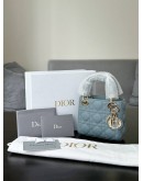 CHRISTIAN DIOR MICRO LADY DIOR GHW