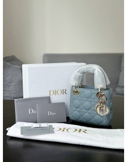 CHRISTIAN DIOR MICRO LADY DIOR GHW