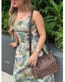 LOUIS VUITTON SPEEDY BANDOULIERE 25 IN BROWN DAMIER EBENE CANVAS