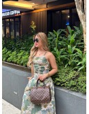 LOUIS VUITTON SPEEDY BANDOULIERE 25 IN BROWN DAMIER EBENE CANVAS