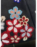 FENDI MEDIUM PEEKABOO BAG DENIM VITELLO DOLCE BIRDS