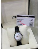 MONTBLANC TRADITION DATE MOTHER OF PEARL DIAL 32MM AUTOMATIC WATCH