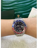 ROLEX GMT-MASTER PEPSI REF 16700 40MM AUTOMATIC WATCH