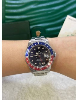 ROLEX GMT-MASTER PEPSI REF 16700 40MM AUTOMATIC WATCH