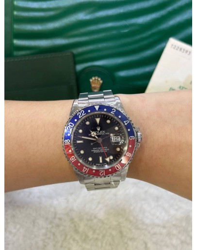 ROLEX GMT-MASTER PEPSI REF 16700 40MM AUTOMATIC WATCH