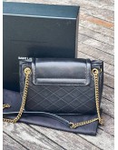 YSL YVES SAINT LAURENT MINI NOLITA IN LAMBSKIN LEATHER & GOLD HARDWARE  