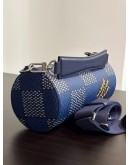 LOUIS VUITTON SOFT POLOCHAN PM IN BLUE DAMIER POP HERITAGE CANVAS & LEATHER