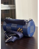 LOUIS VUITTON SOFT POLOCHAN PM IN BLUE DAMIER POP HERITAGE CANVAS & LEATHER