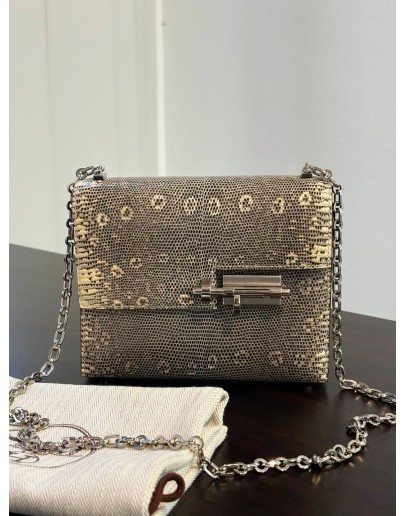 HERMES MINI VERROU CHAINE OMBRÉ SALVATOR LIZARD BAG