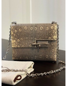 HERMES MINI VERROU CHAINE OMBRÉ SALVATOR LIZARD BAG