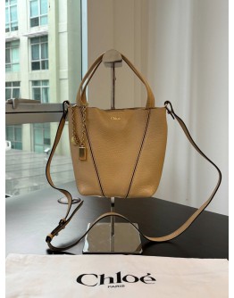 CHLOÉ SMALL SPIN TOTE BAG