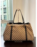 GUCCI GG CANVAS TWINS TOTE BAG