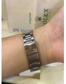 ROLEX OYSTER DATE PRECISION REF 6694 BLACK DIAL 34MM MANUAL WINDING WATCH