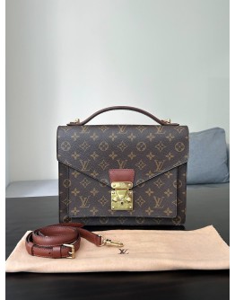 LOUIS VUITTON MONOGRAM MONCEAU 28 TOP HANDLE HANDBAG